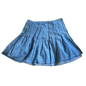 Y2k Vintage Dyna sport Blue Denim Skirt